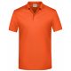 JN792-ORANGE-M     Basic galléros póló színes -M