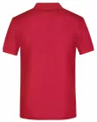 JN792-RED-S-5XL     Basic galléros póló színes S-5XL