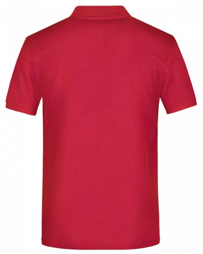 JN792-RED-S-5XL     Basic galléros póló színes S-5XL