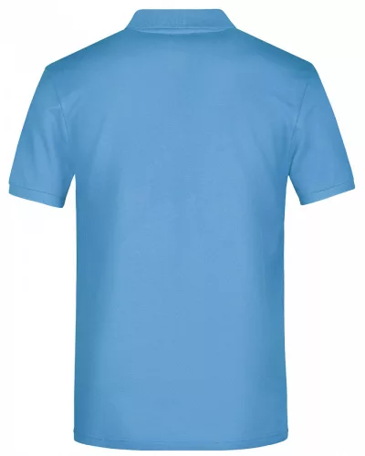 JN792-SKYBLUE-S-5XL     Basic galléros póló színes S-5XL (POW)