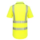 KX302YERM Portwest KX3 Sport Hi-Vis cipzáras pólóing