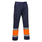 L049ONRXL Portwest Hi-Vis könnyű, kéttónusú Combat nadrág
