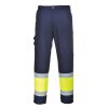 L049YNRXXL Portwest Hi-Vis könnyű, kéttónusú Combat nadrág