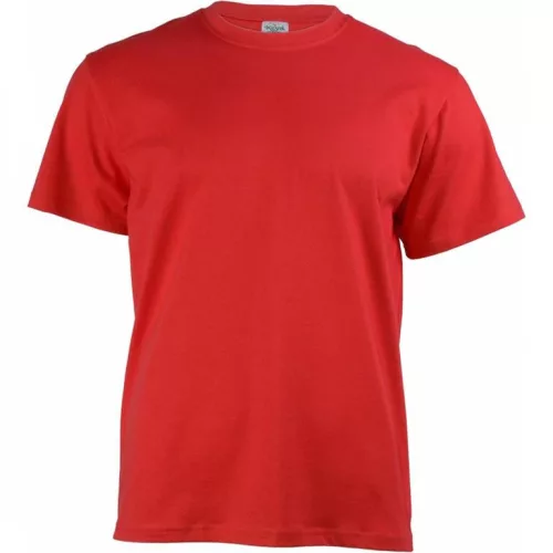 MC150PIR_S-XXXL     KEYA FÉRFI  KEREK NYAKÚ PÓLÓ 150 Gr. PIROS S-XXXL