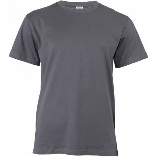 MC180GSZ_XXXL     KEYA FÉRFI  KEREK NYAKÚ PÓLÓ 180 Gr. GRAFITSZÜRKE