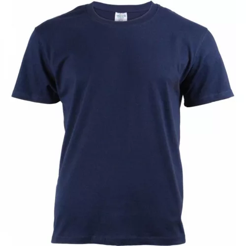 MC180MKEK_S-XXXL     KEYA FÉRFI  KEREK NYAKÚ PÓLÓ 180 Gr. MÉLYKÉK S-XXXL