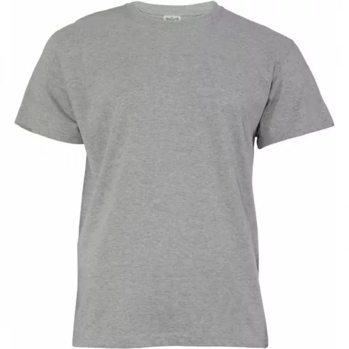 MC180MSZ_S-XXXL     KEYA FÉRFI  KEREK NYAKÚ PÓLÓ 180 Gr. MELÍRSZÜRKE S-XXXL