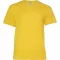   MC180SAR_S-XXXL     KEYA FÉRFI  KEREK NYAKÚ PÓLÓ 180 Gr. SÁRGA S-XXXL