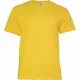 MC180SAR_S-XXXL     KEYA FÉRFI  KEREK NYAKÚ PÓLÓ 180 Gr. SÁRGA S-XXXL