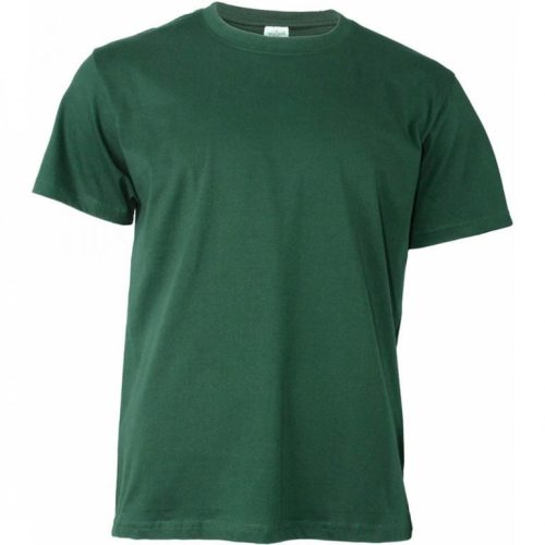 MC180SZOLD_XXL     KEYA FÉRFI  KEREK NYAKÚ PÓLÓ 180 Gr. SÖTÉTZÖLD