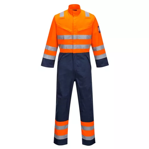 MV29ONRL Portwest Modaflame RIS navy/narancs overál