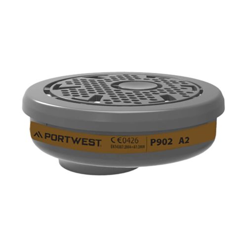 P902BKR Portwest A2 Gáz szűrő - bajonett csatlakozás (6 db)