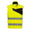 PW231YBR4XL Portwest PW2 Hi-Vis Fleece Bodywarmer