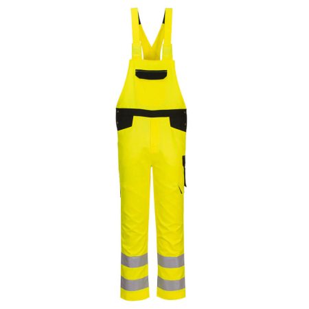 PW244YBRXXL Portwest PW2 Hi-Vis kantáros nadrág