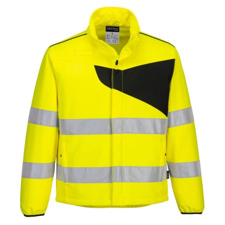 PW275YBRL Portwest PW2 Hi-Vis Softshell Jacket (2L)