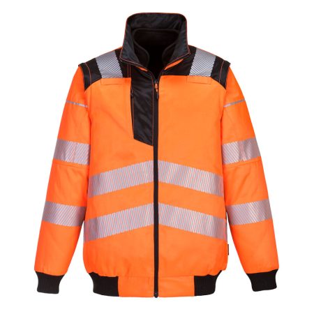 PW302OBRXXXL Portwest PW3 Hi-Vis 3-in-1 Pilota kabát