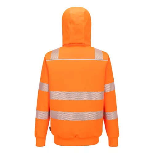 PW321ORRM Portwest PW321 Hi-Vis téli cipzáras pulóver