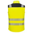 PW325YBRM Portwest Hi-Vis Softshell Gilet mellény