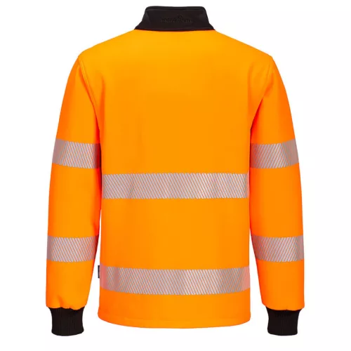 PW326OBRL Portwest PW3 Hi-Vis 1/4 Zip melegítőfelső