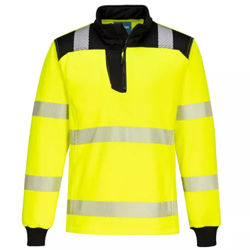 PW326YBRS Portwest PW3 Hi-Vis 1/4 Zip melegítőfelső