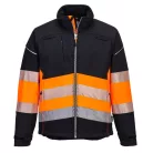 PW375BKOM Portwest PW3 Hi-Vis Class 1 Softshell kabát