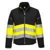 PW375BKY4XL Portwest PW3 Hi-Vis Class 1 Softshell kabát