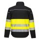 PW375BKY4XL Portwest PW3 Hi-Vis Class 1 Softshell kabát