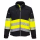 PW375BKYM Portwest PW3 Hi-Vis Class 1 Softshell kabát