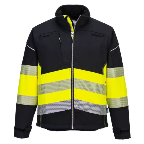 PW375BKYXXXL Portwest PW3 Hi-Vis Class 1 Softshell kabát