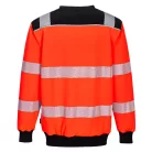 PW379RBKXL Portwest PW3 Hi-Vis Crew Neck pulóver