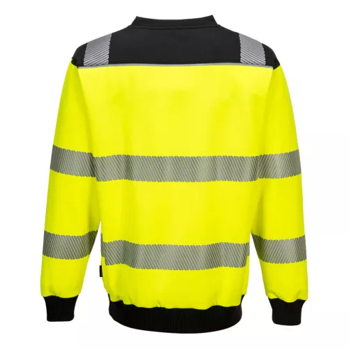 PW379YBR4XL Portwest PW3 Hi-Vis Crew Neck pulóver