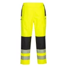 PW386YBRL Portwest PW3 Hi-Vis női eső nadrág