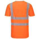 S179ORRM Portwest V-nyakú pólóing hálós panelekkel