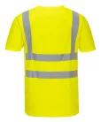 S179YERM Portwest V-nyakú pólóing hálós panelekkel