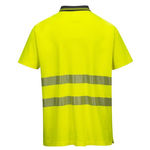 S180YERL Portwest Hi-Vis Scaffolders pólóing
