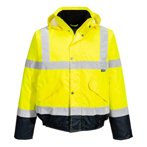 S266YNRXXXL Portwest Hi-Vis kéttónusú bomber kabát