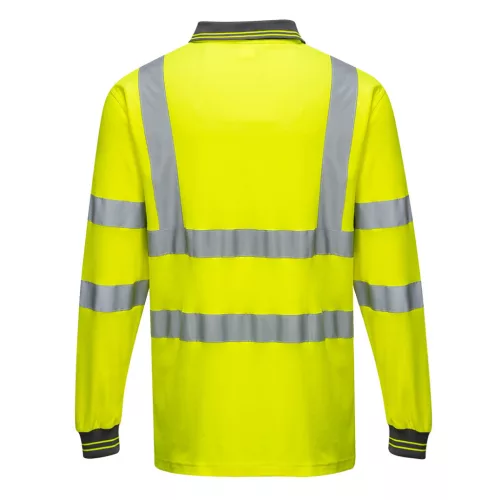 S271YERXL Portwest Hosszú ujjú Cotton Comfort pólóing