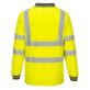 S277YER4XL Portwest Hi-Vis hosszú ujjú pólóing