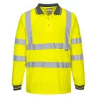 S277YERM Portwest Hi-Vis hosszú ujjú pólóing