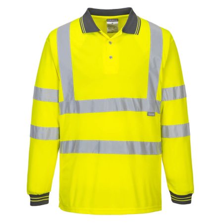 S277YERXL Portwest Hi-Vis hosszú ujjú pólóing