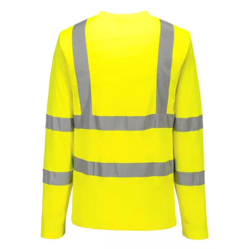S278YER4XL Portwest Hi-Vis hosszú ujjú pólóing
