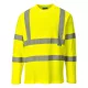 S278YERM Portwest Hi-Vis hosszú ujjú pólóing