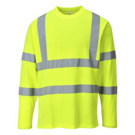 S278YERXXL Portwest Hi-Vis hosszú ujjú pólóing