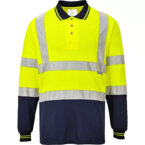 S279YNR4XL Portwest Kéttónusú hosszú ujjú póló