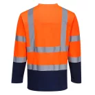 S280ONRXXL Portwest Kéttónusú jól láthatósági pulóver