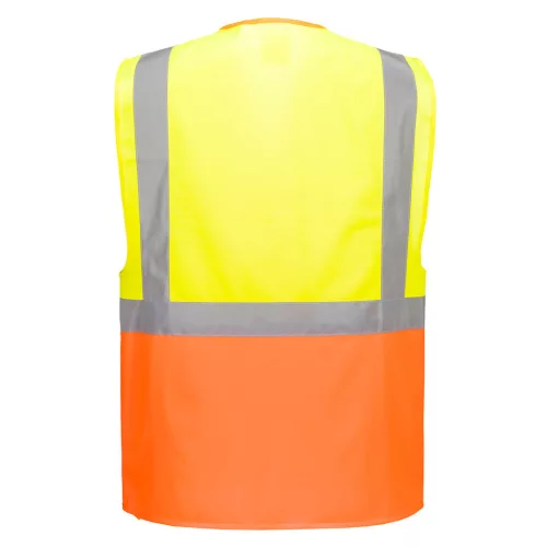 S376YOR5XL Portwest Jól láthatósági vezetői mellény