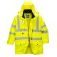 S427YER4XL Portwest Jól láthatósági 7 az 1-ben munkavédelmi kabát