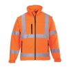 S428ORR4XL Portwest Jól láthatósági Softshell dzseki