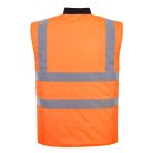S469ORRXXL Portwest Jól láthatósági kifordítható bélelt mellény