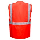 S476RERXXL Portwest Berlin Executive jól láthatósági vezetői mellény